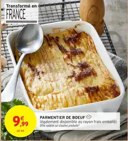 Intermarché Contact Parmentier de boeuf offre