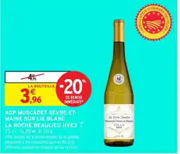 Intermarché Contact Aop muscadet sèvre-et- maine sur lie blanc offre