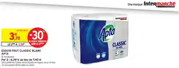 Intermarché Contact APTA Essuie-tout classic blanc offre