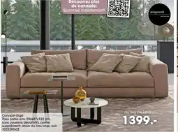 Möbel Martin Canapé Giga offre