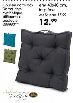 Möbel Martin Coussin carré box offre