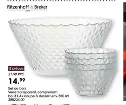 Möbel Martin Set de bols offre