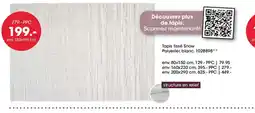 Möbel Martin Tapis tissé Snow offre