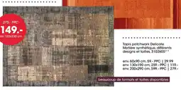 Möbel Martin Tapis patchwork Delicate offre