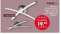 Möbel Martin Plafonnier Chrome/couleur offre