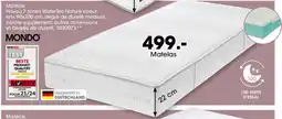 Möbel Martin Matelas Noyau 7 zones WaterTec Nature coeur offre