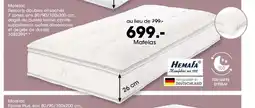 Möbel Martin Matelas Ressorts doubles ensachés offre