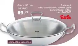 Möbel Martin Poêle wok Inox offre