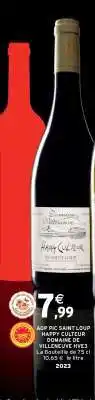 Intermarché AOP PIC SAINT LOUP HAPPY CULTEUR offre