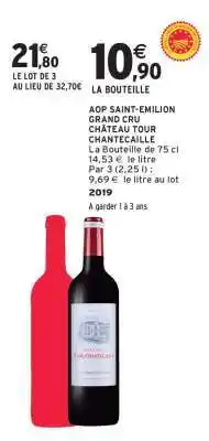 Intermarché LA BOUTEILLE offre