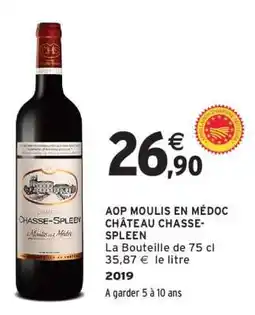 Intermarché AOP MOULIS EN MÉDOC CHÂTEAU CHASSE-SPLEEN offre