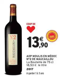 Intermarché AOP MOULIS EN MÉDOC N°2 DE MAUCAILLOU offre