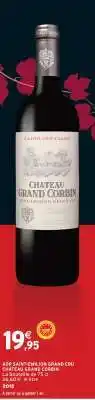 Intermarché AOP SAINT-EMILION GRAND CRU CHATEAU GRAND CORBIN offre