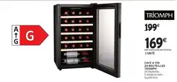 Intermarché CAVE A VIN 24 BOUTEILLES TRIOMPH offre