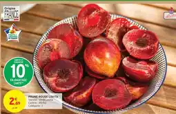 Intermarché PRUNE ROUGE LOVITA offre