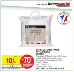Intermarché OREILLER FERME TRAITÉ ANTIACARIENS offre