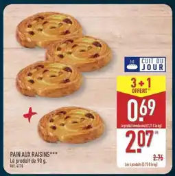 ALDI Pain aux raisins offre
