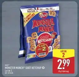 ALDI MONSTER MUNCH GOÛT KETCHUP offre