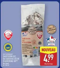 ALDI Pays Gourmand Saucisson Sec d'Auvergne offre