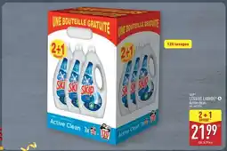 ALDI SKIP LESSIVE LIQUIDE ACTIVE CLEAN offre