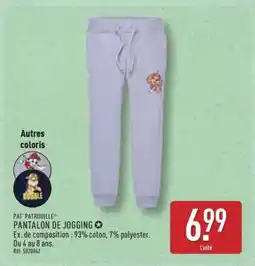 ALDI Pantalon de jogging Pat' Patrouille offre