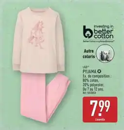 ALDI PYJAMA offre