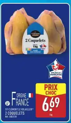 ALDI 2 coquelets offre