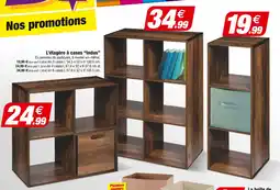 Bazarland L'étagère à cases Indus offre