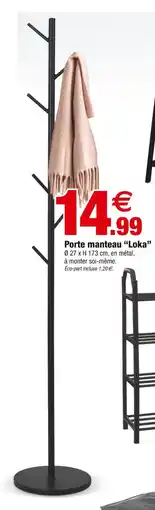 Bazarland Porte manteau Loka offre