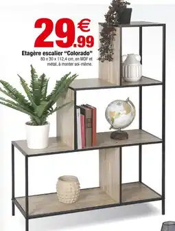 Bazarland Etagère escalier Colorado offre