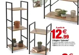Bazarland L’étagère Colorado offre