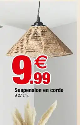 Bazarland Suspension en corde offre