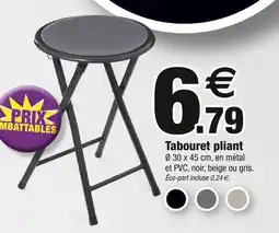 Bazarland Tabouret pliant offre