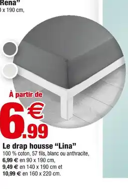 Bazarland Le drap housse Lina offre