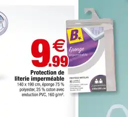Bazarland Protection de literie imperméable offre