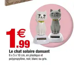 Bazarland Le chat solaire dansant offre