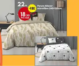 Maxi Bazar Parure Allover microfibre 240×220cm offre
