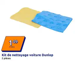 Action Kit de nettoyage voiture Dunlop offre