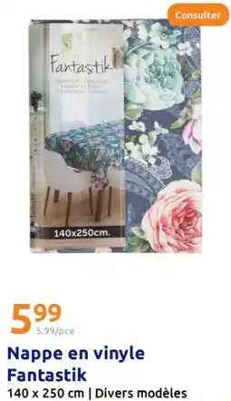 Action Nappe en vinyle fantastik offre