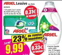 Norma Ariel lessive au choix offre