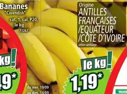 Norma Bananes offre