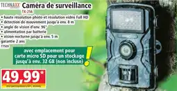 Norma Caméra de surveillance offre