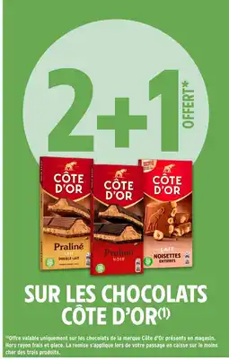 Intermarché Hyper CÔTE D'OR Sur les chocolats offre