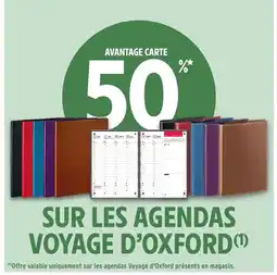 Intermarché Hyper D'OXFORD Sur les agendas voyage offre