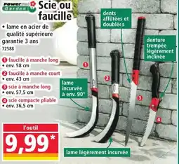 Norma Scie ou faucille offre
