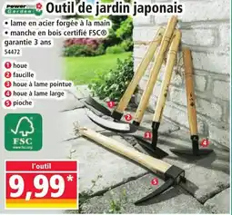 Norma Outil de jardin japonais offre