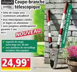 Norma Coupe-branche Germany télescopique offre