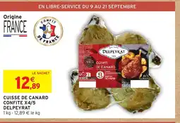 Intermarché Hyper DELPEYRAT Cuisse de canard confite offre