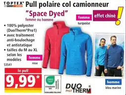 Norma Pull polaire col camionneur offre