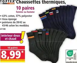 Norma Chaussettes thermiques, offre